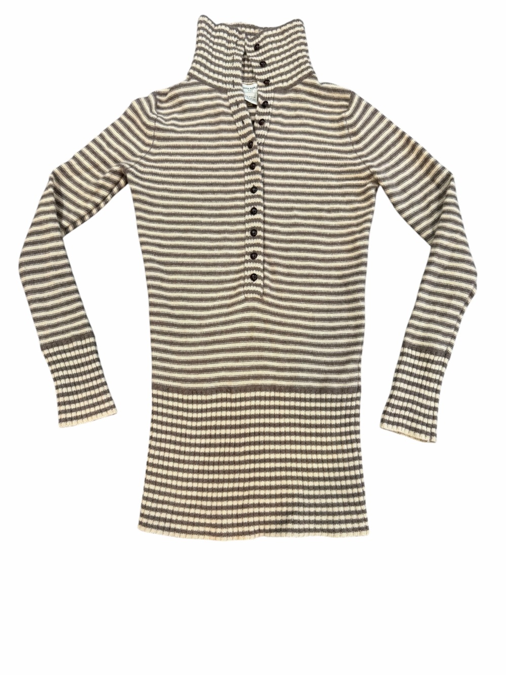 Banana Republic Striped Rabbit Hair Blend Sweater‎ Tunic Size Small